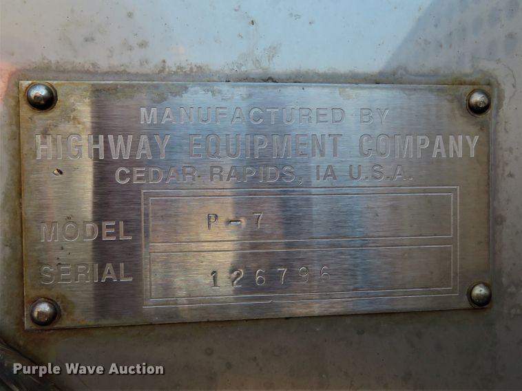 image for item FP9348 Hi-way P-7  stainless salt spreader