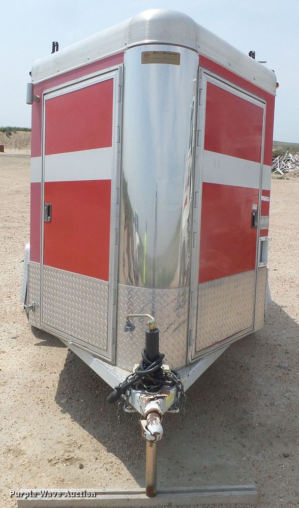 image for item GR9480 2004 CM Fire Wagon  enclosed cargo trailer