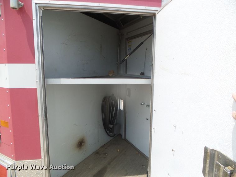 image for item GR9480 2004 CM Fire Wagon  enclosed cargo trailer