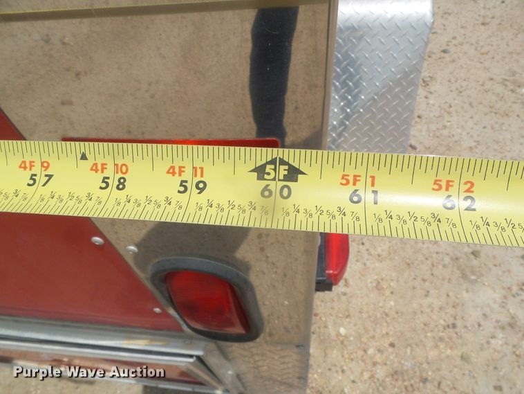 image for item GR9480 2004 CM Fire Wagon  enclosed cargo trailer