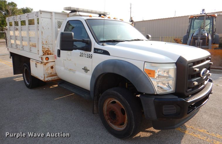 image for item IC9998 2011 Ford F450 Super Duty  flatbed truck