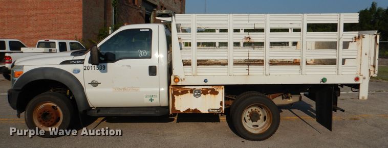 image for item IC9998 2011 Ford F450 Super Duty  flatbed truck