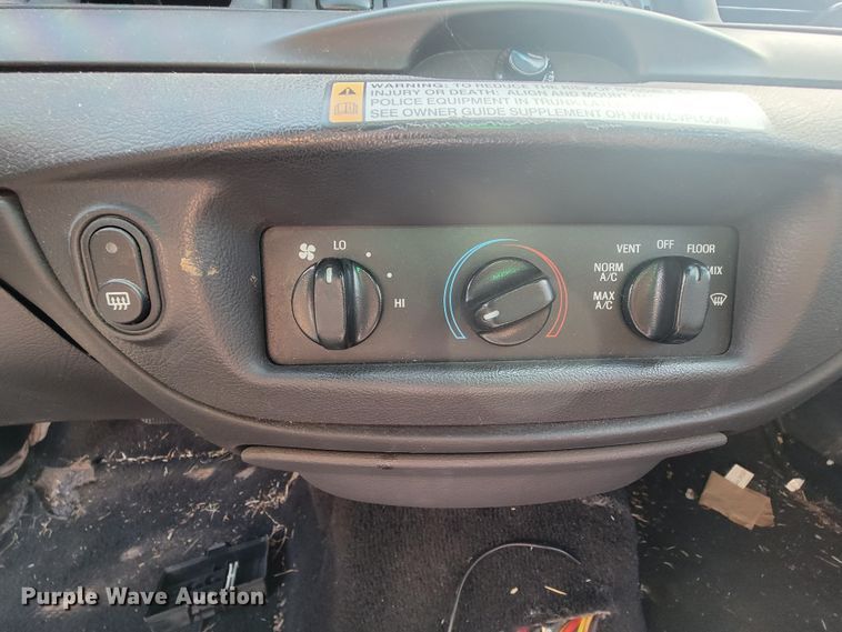 image for item IE9258 2011 Ford Crown Victoria Police Interceptor