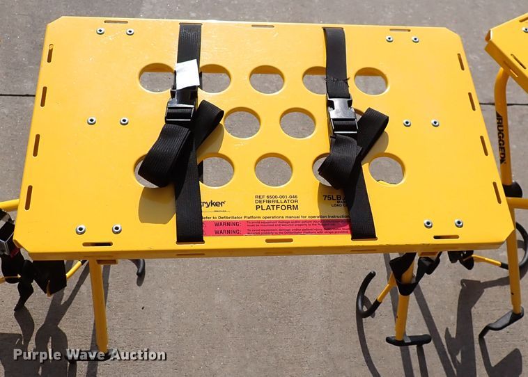 image for item IK9007 (3) Stryker defibrillator platforms