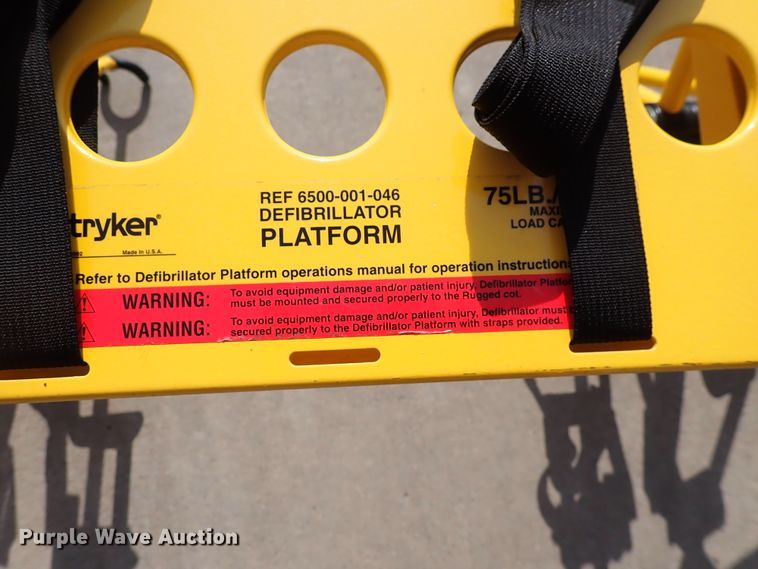 image for item IK9007 (3) Stryker defibrillator platforms