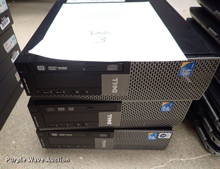 image for item IK9018 (3) Dell 960 computers
