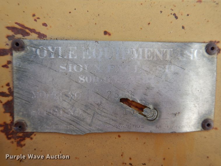 image for item IN9749 All American 25R  shoulder reclaimer disk