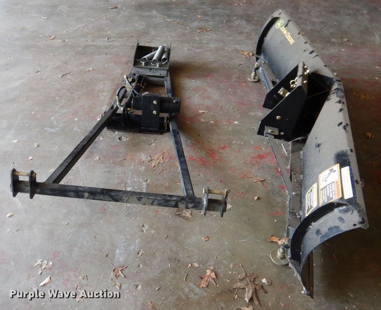 image for item IN9762 John Deere Gator  72"W snow plow