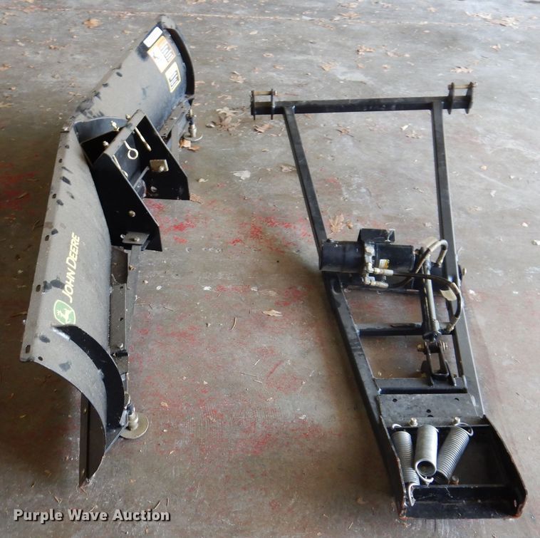 image for item IN9762 John Deere Gator  72"W snow plow