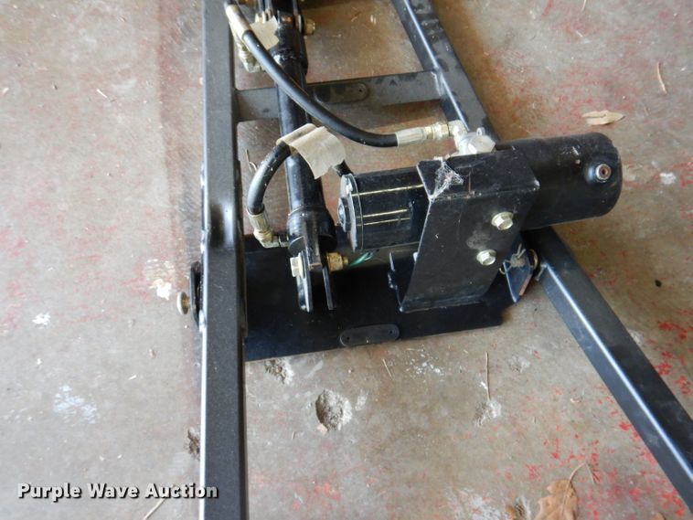 image for item IN9762 John Deere Gator  72"W snow plow