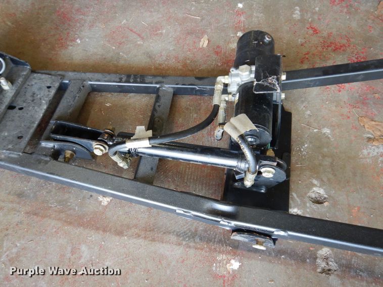 image for item IN9762 John Deere Gator  72"W snow plow