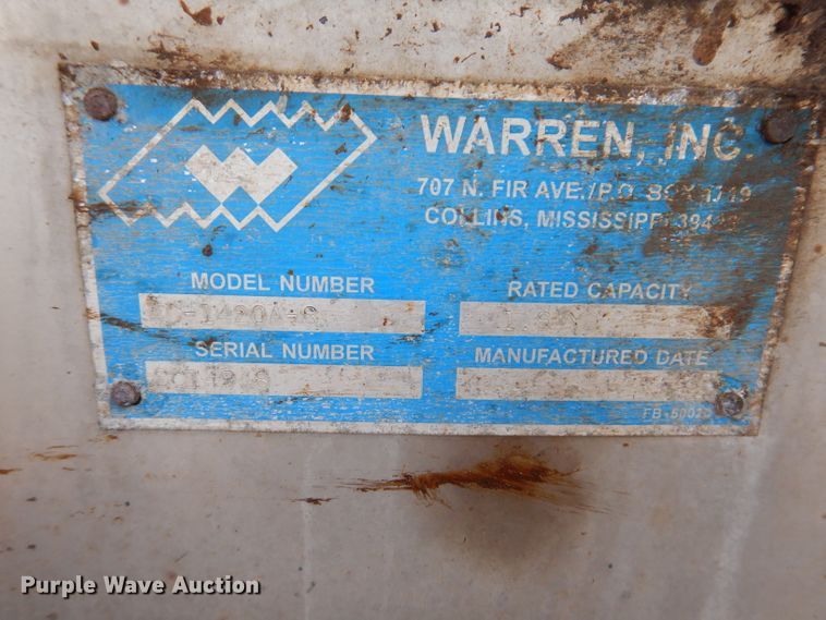 image for item IN9766 Warren AC-1420A-8  spreader