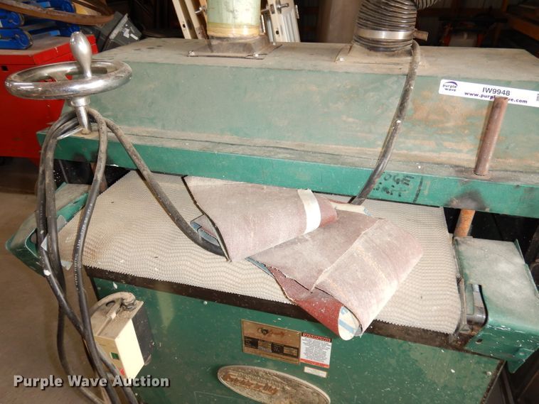 1999 Grizzly G1066 24" drum sander in El Dorado, KS Item IW9948 sold