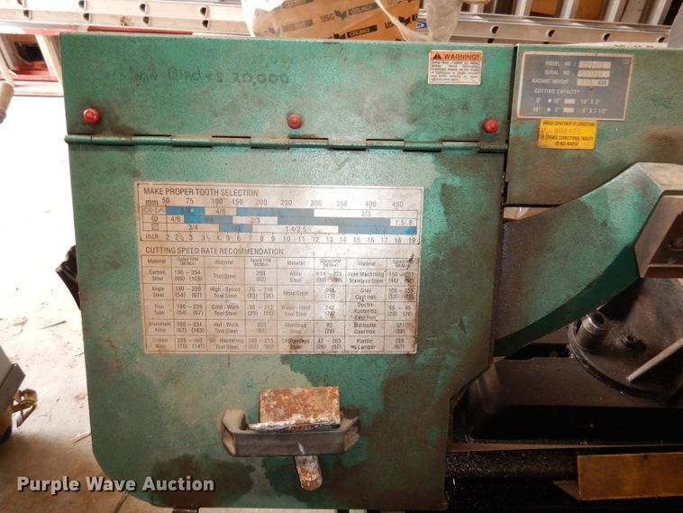 image for item IW9950 Grizzly 69744Z  bandsaw