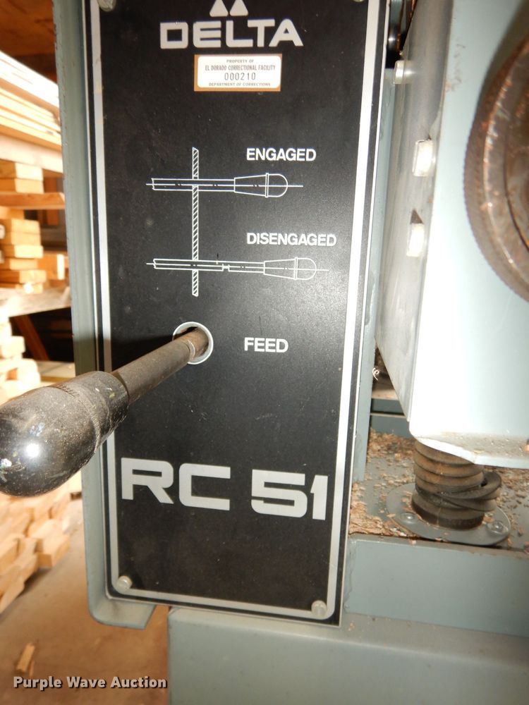 image for item IW9951 1989 Delta 22460  20" planer