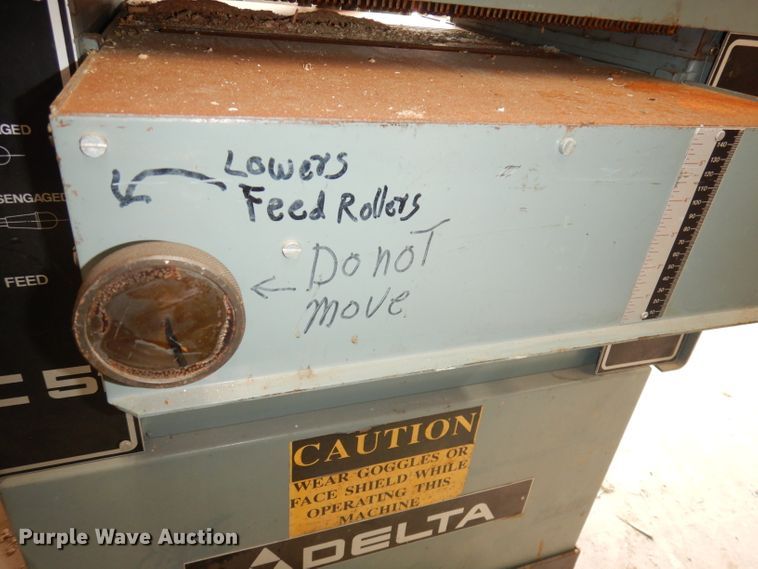 image for item IW9951 1989 Delta 22460  20" planer