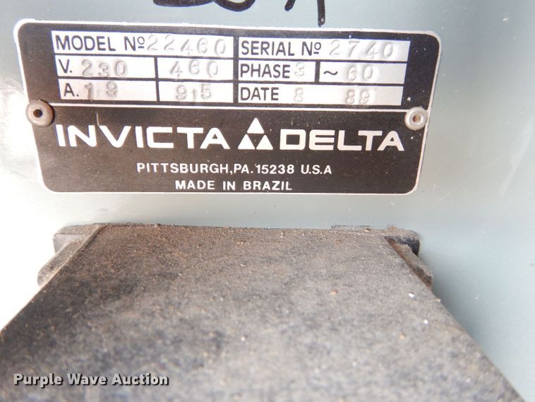 image for item IW9951 1989 Delta 22460  20" planer