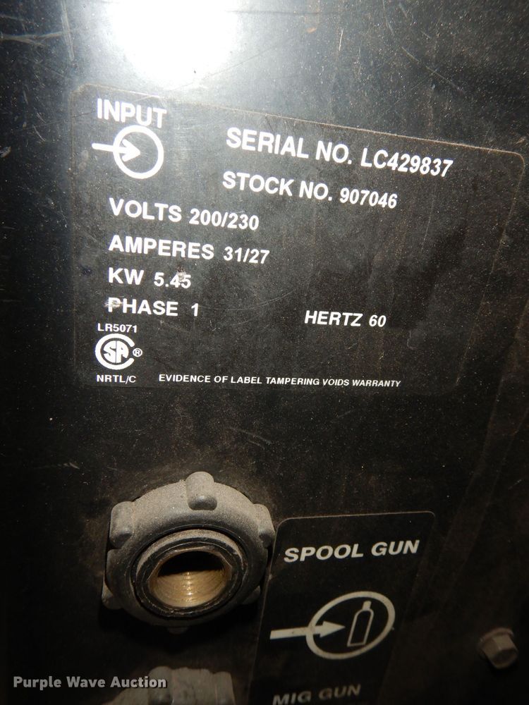 image for item IW9953 Miller Millermatic 210  welder