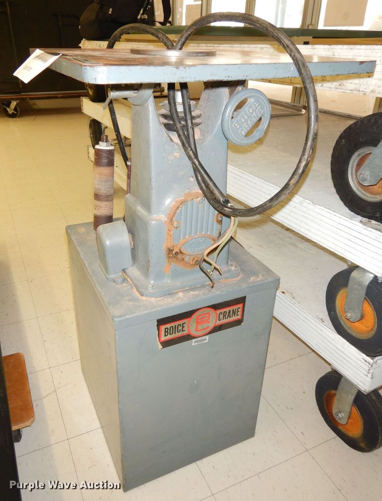 Boice Crane 2025 spindle sander in Leawood, KS Item IW9967 sold