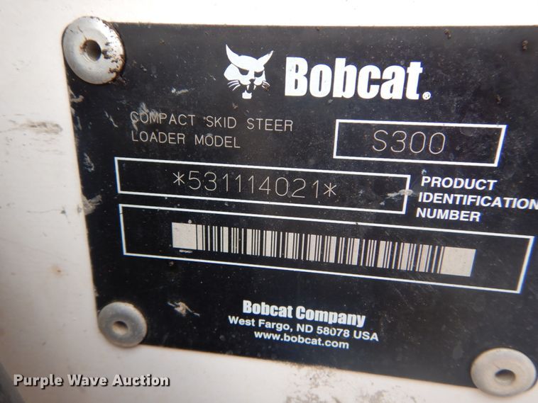 image for item JI9528 2006 Bobcat S300  skid steer loader