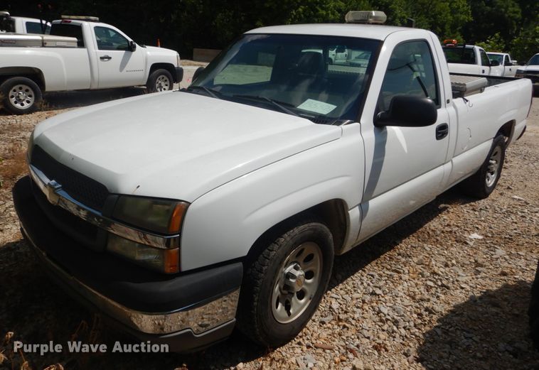 image for item JI9538 2005 Chevrolet Silverado 1500  pickup truck