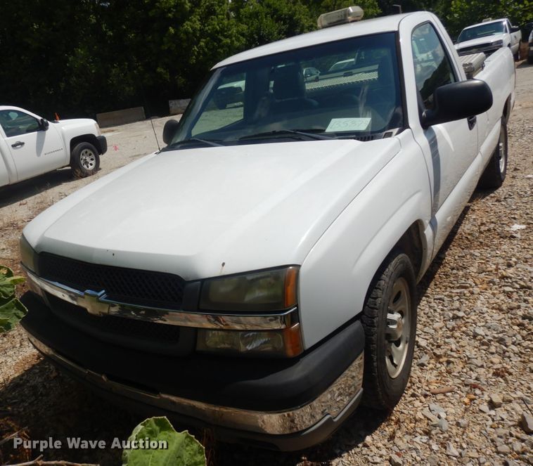 image for item JI9538 2005 Chevrolet Silverado 1500  pickup truck