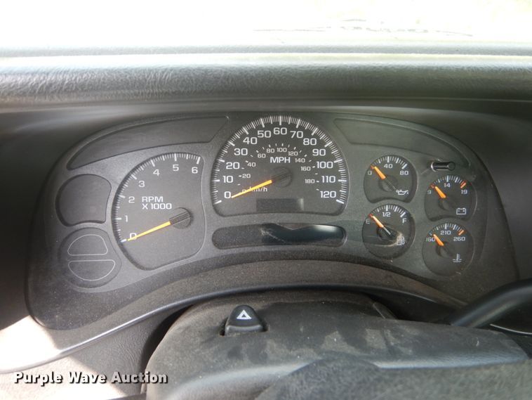 image for item JI9538 2005 Chevrolet Silverado 1500  pickup truck
