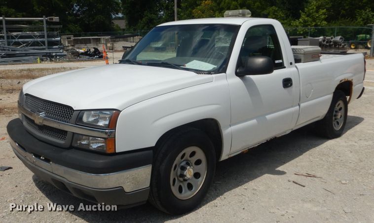 image for item JI9543 2005 Chevrolet Silverado 1500  pickup truck