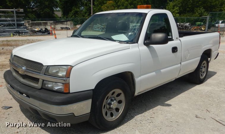 image for item JI9544 2005 Chevrolet Silverado 1500  pickup truck