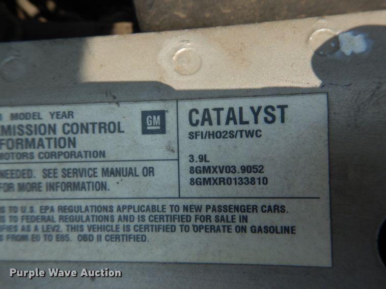 image for item JI9588 2008 Chevrolet Impala Police