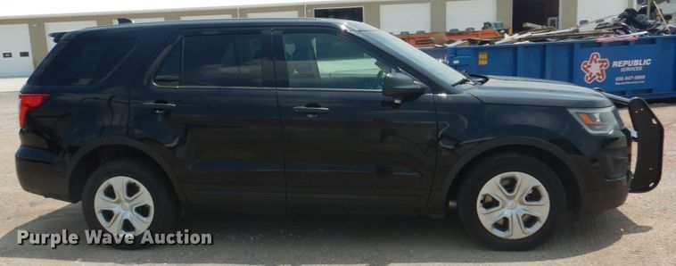 image for item JI9593 2016 Ford Explorer Police  SUV