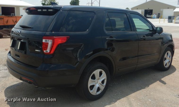 image for item JI9593 2016 Ford Explorer Police  SUV