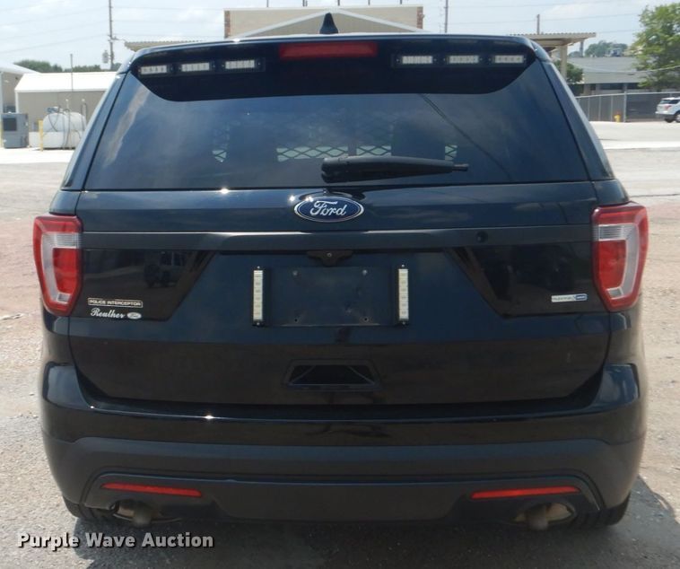 image for item JI9593 2016 Ford Explorer Police  SUV