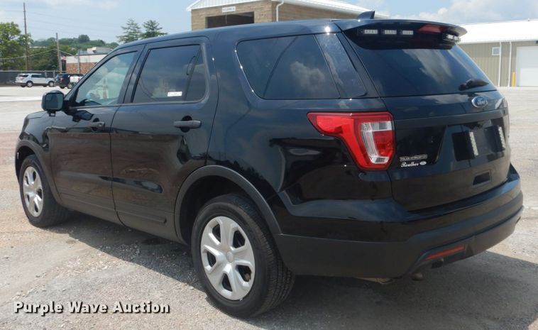 image for item JI9593 2016 Ford Explorer Police  SUV
