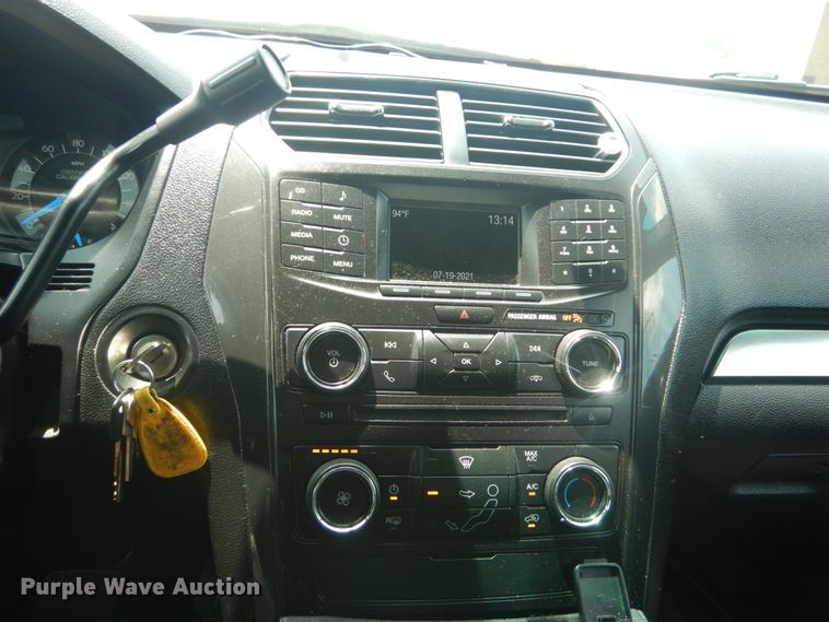 image for item JI9593 2016 Ford Explorer Police  SUV