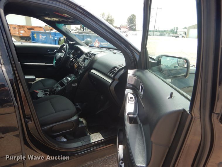 image for item JI9593 2016 Ford Explorer Police  SUV