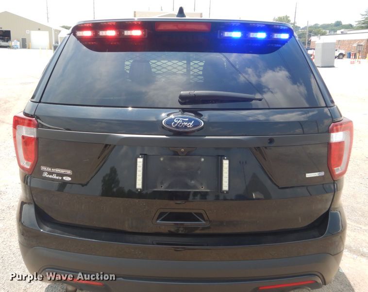 image for item JI9593 2016 Ford Explorer Police  SUV