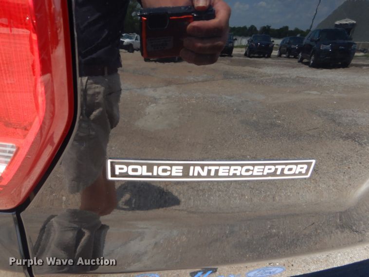 image for item JI9593 2016 Ford Explorer Police  SUV