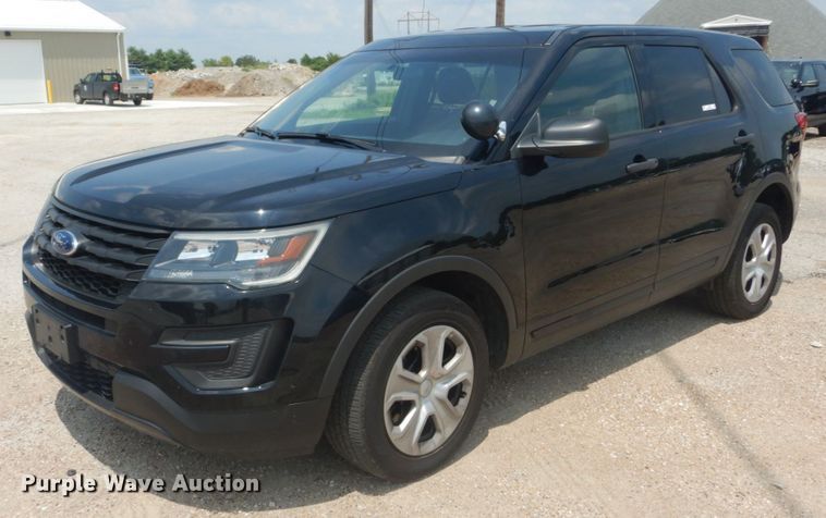 image for item JI9594 2017 Ford Explorer Police  SUV