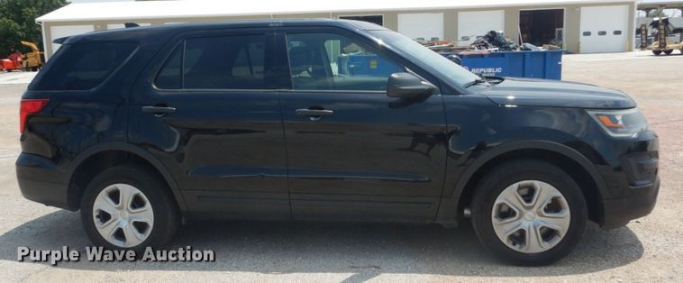 image for item JI9594 2017 Ford Explorer Police  SUV