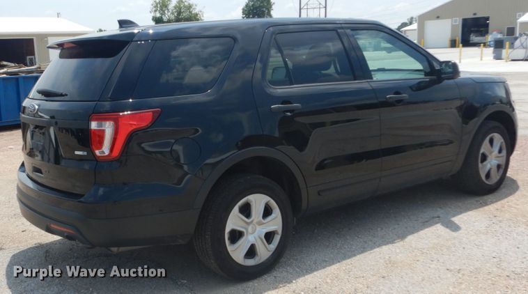 image for item JI9594 2017 Ford Explorer Police  SUV