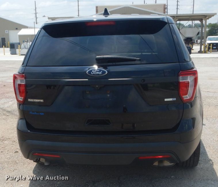 image for item JI9594 2017 Ford Explorer Police  SUV