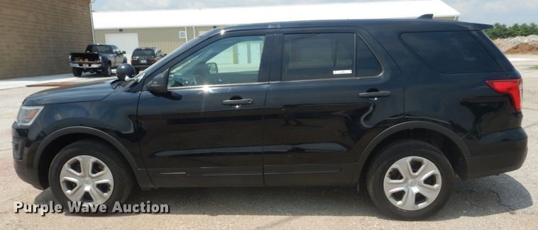 image for item JI9594 2017 Ford Explorer Police  SUV