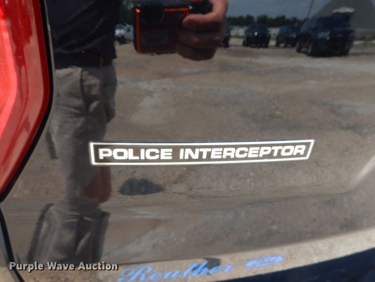 image for item JI9594 2017 Ford Explorer Police  SUV