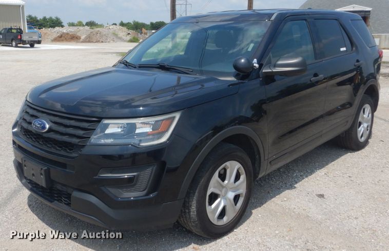 image for item JI9595 2016 Ford Explorer Police  SUV