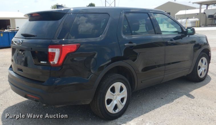 image for item JI9595 2016 Ford Explorer Police  SUV