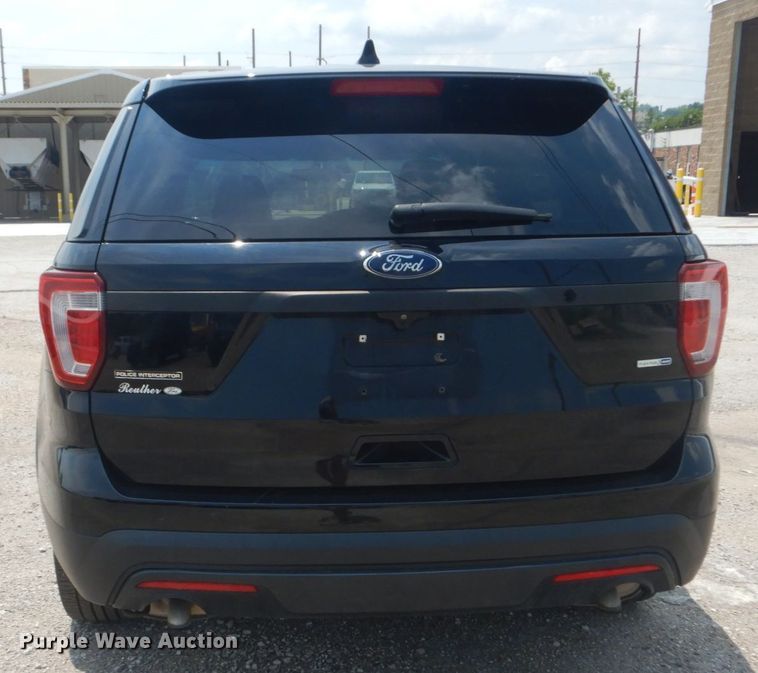 image for item JI9595 2016 Ford Explorer Police  SUV