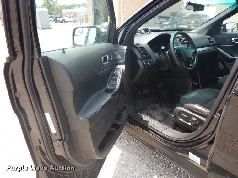 image for item JI9595 2016 Ford Explorer Police  SUV