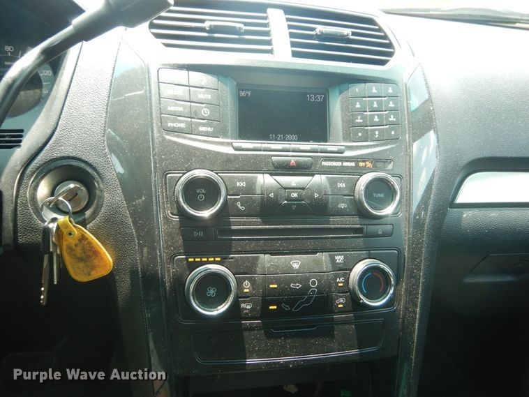 image for item JI9595 2016 Ford Explorer Police  SUV