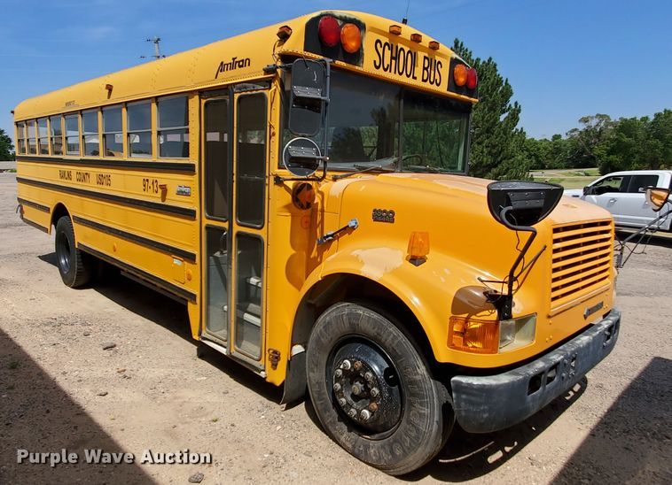 image for item JM9683 1997 International 3800 AmTran  school bus